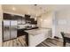 Contemporary kitchen with stainless steel appliances and granite countertops at 23545 E Platte Dr # C, Aurora, CO 80016