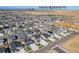 Aerial view of the neighborhood highlighting a nearby park and school, emphasizing community conveniences at 3989 Gold Bug St, Aurora, CO 80019