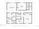 Second floor plan featuring main bedroom, bedrooms, primary bathroom, bathrooms, and laundry room at 3989 Gold Bug St, Aurora, CO 80019