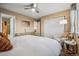 Bright bedroom with cozy bedding and ample closet space at 24758 E Arizona Cir, Aurora, CO 80018