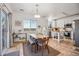 Bright kitchen with stainless steel appliances and island at 24758 E Arizona Cir, Aurora, CO 80018