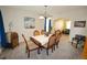 Cozy dining room with a wooden table and comfortable seating arrangement at 17722 E Ida Ave, Centennial, CO 80015