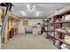 Unfinished basement space with ample shelving and storage opportunities for customizable organization at 18324 E Bethany Pl, Aurora, CO 80013