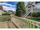 Inviting front yard showcasing stairs to a charming home and lush greenery at 18324 E Bethany Pl, Aurora, CO 80013