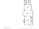 Floor plan showing layout of the first floor with room names and dimensions at 2566 N Emerson St, Denver, CO 80205