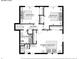 Second floor layout featuring bedrooms, bathrooms, and a hallway at 12391 E Cedar Cir, Aurora, CO 80012