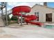 Exciting water park featuring a swirling slide near a refreshing community pool at 16881 E 110Th Ave, Commerce City, CO 80022