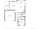Floor plan featuring the layout of the first floor of the house at 8372 Bijou Creek Ave, Littleton, CO 80125