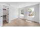 Bright bedroom with a closet, natural light, and hardwood floors at 4640 W 39Th Ave, Denver, CO 80212
