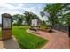 Beautiful landscaped lawn and garden in front of the Frederick City Hall on a partly cloudy day at 711 Elm St, Frederick, CO 80530