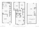 Floor plan showing the layout of the first and second floors at 711 Elm St, Frederick, CO 80530