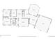 Detailed first-floor layout showcasing bedrooms, bathrooms, kitchen, and living spaces at 4401 S Yosemite Ct, Greenwood Village, CO 80111