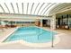 Take a dip in this pristine indoor pool, providing a refreshing escape year-round with lounge seating and tables nearby at 1250 N Humboldt St # 202, Denver, CO 80218