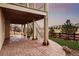 The backyard with patio and well-maintained landscape provides a relaxing outdoor living space at 10100 Isle St, Parker, CO 80134
