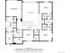 Second floor plan highlighting the layout of the home's second floor and room dimensions at 10100 Isle St, Parker, CO 80134