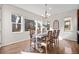 Bright dining room featuring lots of natural light and decorative wood accents at 15246 W 94Th Ave, Arvada, CO 80007