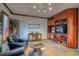 Game room with a bar, TV, and comfortable seating at 3351 Oak St, Wheat Ridge, CO 80033