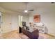 Home office with a desk and built-in shelving at 3351 Oak St, Wheat Ridge, CO 80033