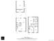 Overall floor plan showing layout of main level and upstairs, detailing dimensions and storage areas at 12979 W Ohio Ave, Lakewood, CO 80228