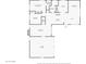 Detailed floorplan layout of the property highlighting room dimensions and overall layout at 6943 Oak Way, Arvada, CO 80004