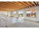 Unfinished basement provides a blank canvas for your dream space, with walkout access and abundant natural light at 1022 Orion Way, Castle Rock, CO 80108