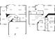 Floorplan of home with multiple rooms including kitchen, Gathering room, primary bedroom and several bathrooms at 1022 Orion Way, Castle Rock, CO 80108