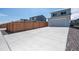 Long, wide driveway and a two-car garage offering ample parking space at 260 E 4Th St, Berthoud, CO 80513