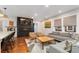 Cozy living room featuring a modern fireplace and comfortable seating arrangement at 890 S Vine St, Denver, CO 80209