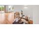 Sitting area with a pair of stylish chairs and great natural light at 41 Skyline Dr, Wheat Ridge, CO 80215