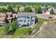 Charming blue two-story home with a deck and lush green lawn in a desirable neighborhood at 8915 S Field Ct, Littleton, CO 80128