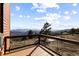 Deck with a view of mountain scenery at 18645 Rocky Top Trl, Littleton, CO 80127