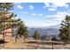 Log cabin with expansive mountain views at 18645 Rocky Top Trl, Littleton, CO 80127