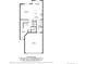 An illustrated floor plan depicting the layout of floor two of the house at 749 Bishop Pine Way, Castle Rock, CO 80104
