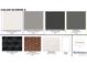 Exterior color scheme including Fascias, Siding, Roofing, Brick, Windows, and Trim at 634 Saddle Dr, Erie, CO 80516