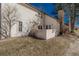 Backyard of home with fence, grass, and landscaping at 2101 S Victor St # C, Aurora, CO 80014