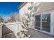 Enclosed patio featuring sliding glass doors and access to outdoor space at 2101 S Victor St # C, Aurora, CO 80014