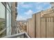 This balcony features city views and a glass railing at 891 14Th St # 1506, Denver, CO 80202