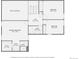 Second floor plan with primary bedroom, two bedrooms, walk-in closet, and two bathrooms at 2446 S Vaughn Way # A, Aurora, CO 80014