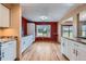 Bright kitchen with granite countertops, stainless appliances, and an eat-in area at 2446 S Vaughn Way # A, Aurora, CO 80014