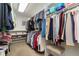 Organized walk-in closet with ample shelving and hanging space for clothing and accessories at 3806 S Dawson St, Aurora, CO 80014