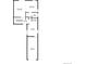 Downstairs floorplan with living, dining, kitchen, laundry and garage plus foyer and hall at 1519 S Sable Blvd # C, Aurora, CO 80012
