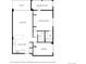 Detailed floor plan featuring living room, eat-in kitchen, bedrooms, and balconies at 1121 Albion St # 809, Denver, CO 80220