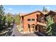 Stunning exterior view showcases the house's architecture and scenic location at 180 Emmett Lode Rd, Breckenridge, CO 80424