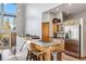 Modern kitchen equipped with stainless steel appliances, granite countertops, and ample cabinet space for storage at 180 Emmett Lode Rd, Breckenridge, CO 80424