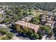 An aerial view showcasing the condo community and its surroundings at 13950 E Oxford Pl # A115, Aurora, CO 80014