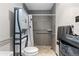 Another accessible bathroom with roll-in shower at 13950 E Oxford Pl # A115, Aurora, CO 80014