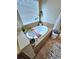 Soaking tub in neutral-toned bathroom with garden window and tile surround at 23831 Eagle Bend Ln, Parker, CO 80138