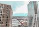Expansive city views between high-rise apartments, highlighting nearby buildings at 1020 15Th St # 29L, Denver, CO 80202
