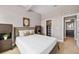 Bedroom with a neutral color scheme, and minimalist decor at 9563 Red Primrose St, Franktown, CO 80116