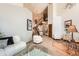 Spacious foyer showcasing a beautiful staircase and ample natural light at 16519 E Hialeah Dr, Centennial, CO 80015